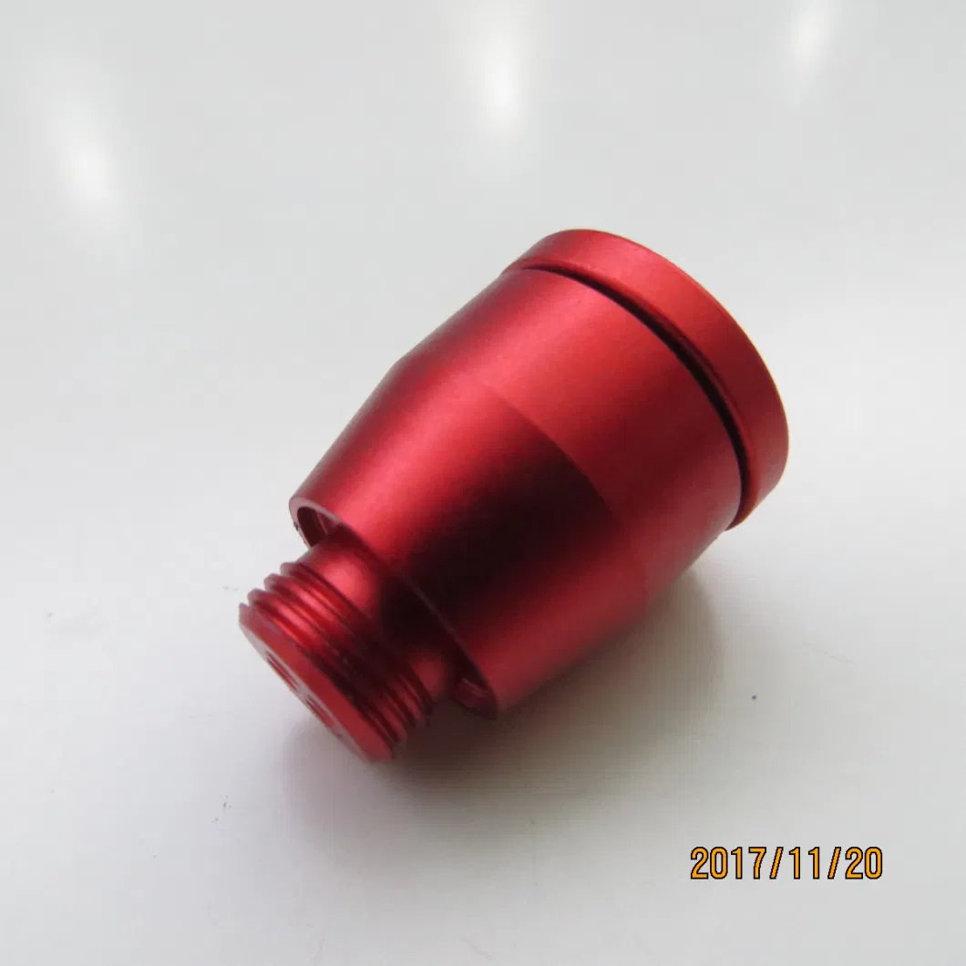 Billet Aluminum Thread 6 Speed Jdm Round Ball Shift Knob in Orange